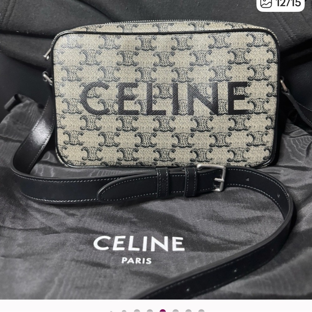 Celine Triomphe Shoulder Crossbody Bag EUC